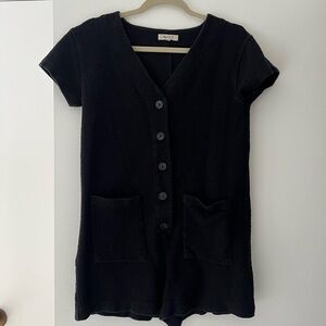 Madewell shorts romper, size S